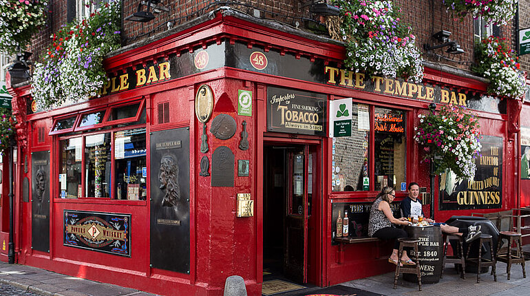 Die Temple Bar in Dublin