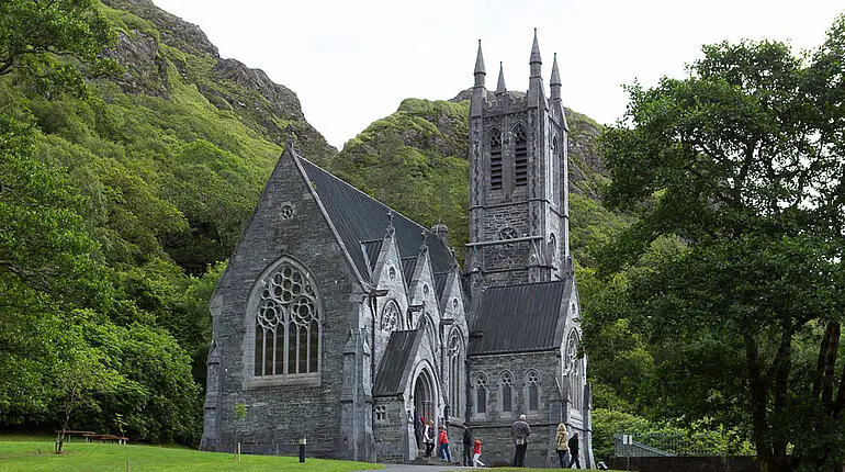 die gotische Kirche von Kylemore