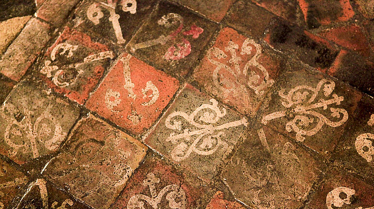Bodenmosaike in der Christ Church Cathedral von Dublin