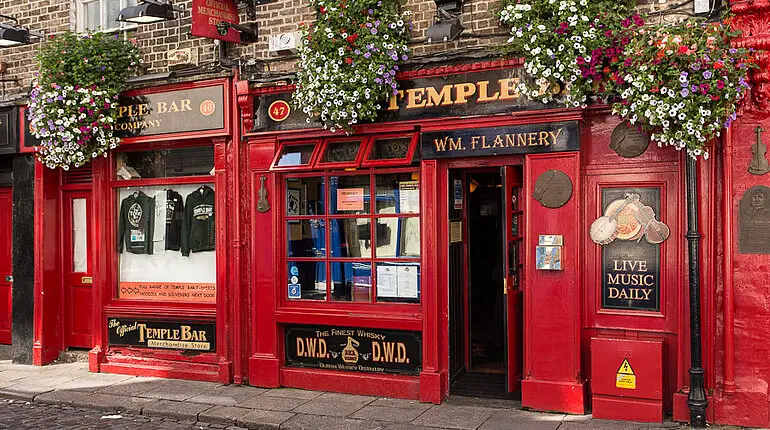 Die wohl berühmteste Bar in Dublin