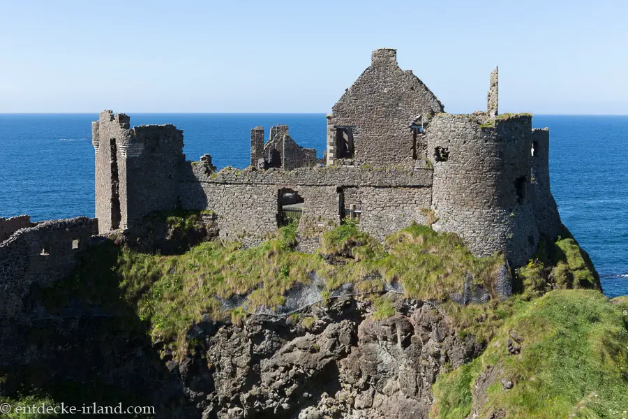 Die Ruine von Dunluce Castle