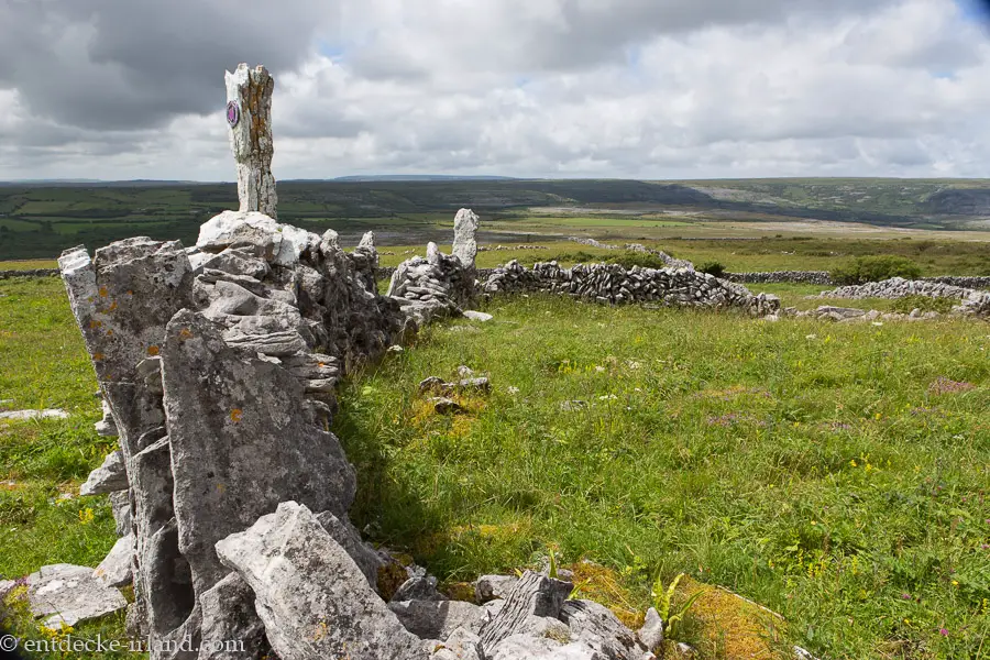 Steinmauern auf dem Burren