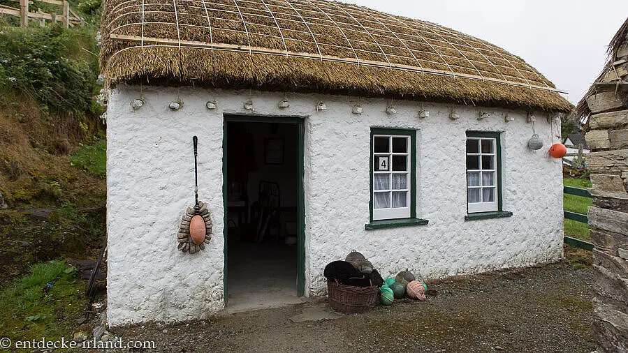 Fischerhütte in Glencolmcille